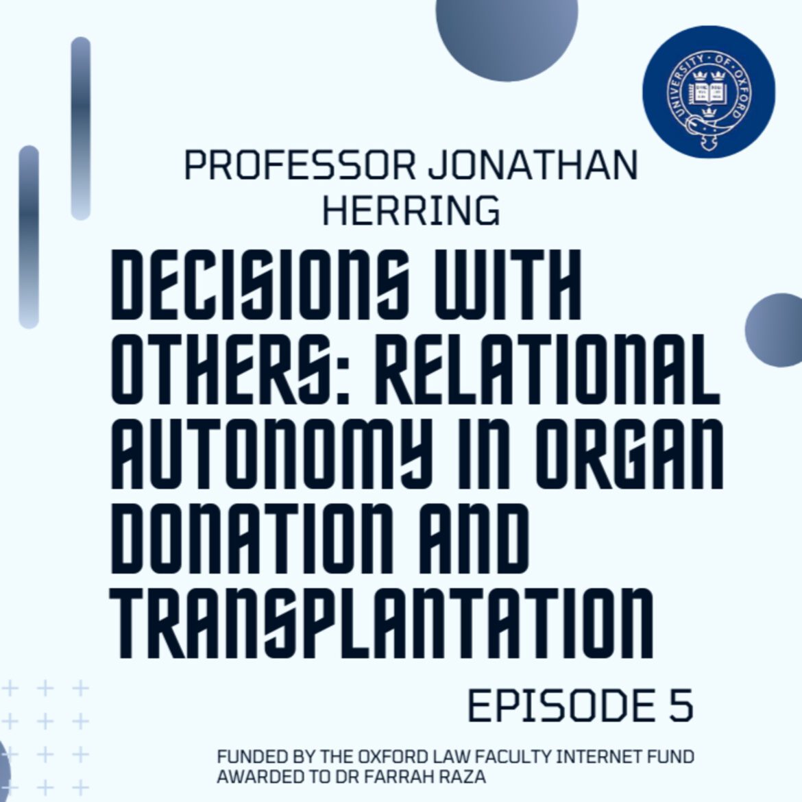 5: episode 5: decisions with others: relational autonomy in organ donation and transplantation