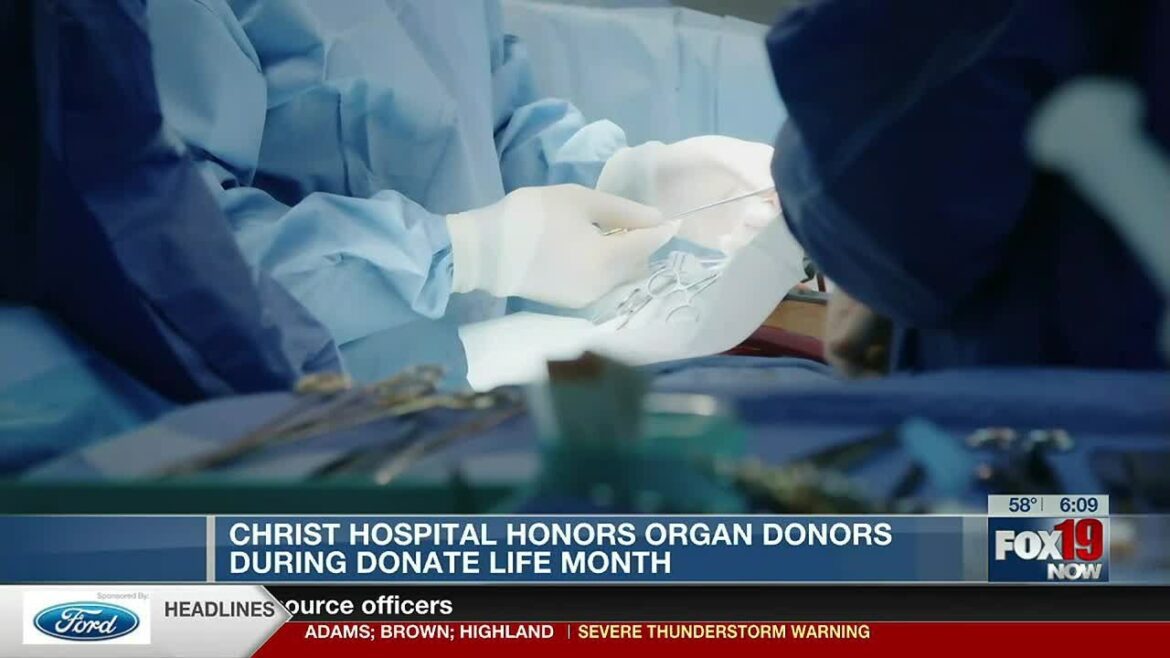 Christ Hospital Honors Organ Donors During Donate Life Month