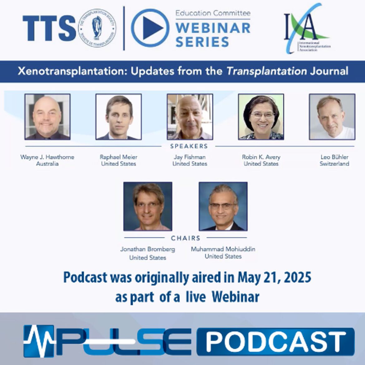 Episode 3: xenotransplantation: updates from the transplantation journal