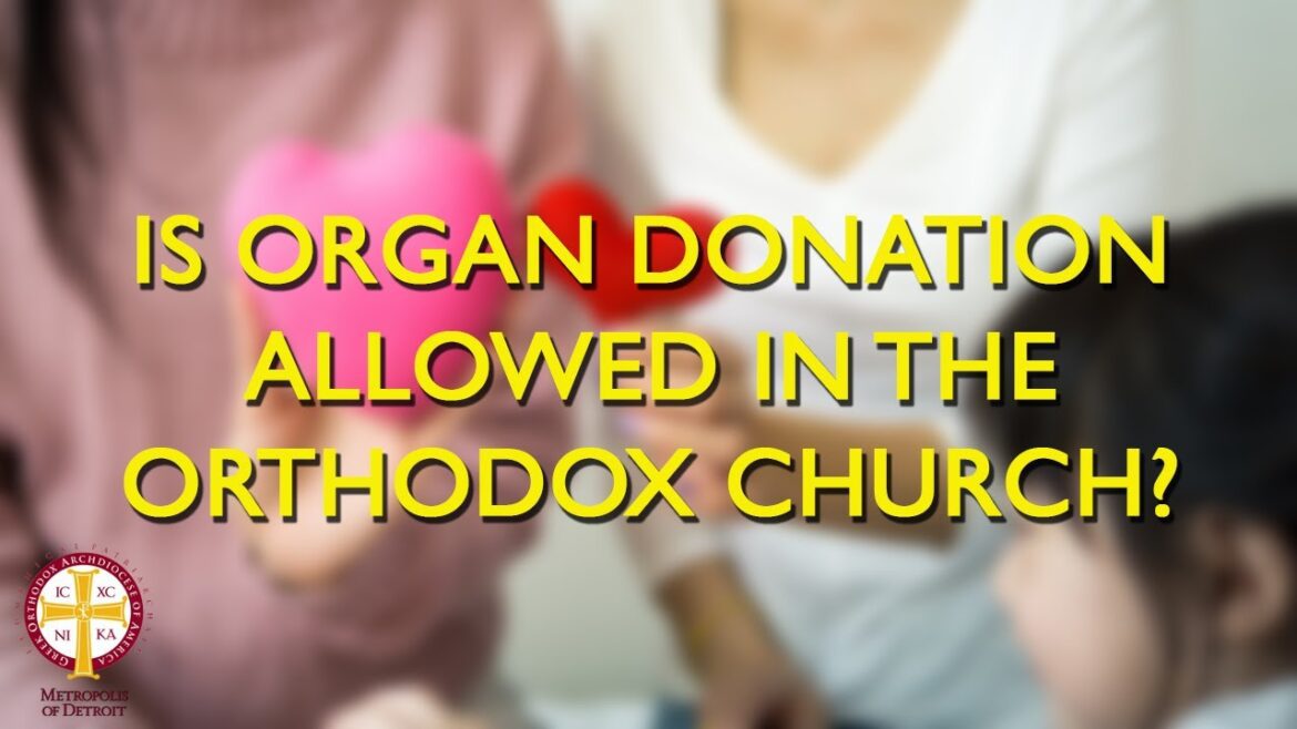 Is organ donation allowed in the orthodox church? | orthodoxy