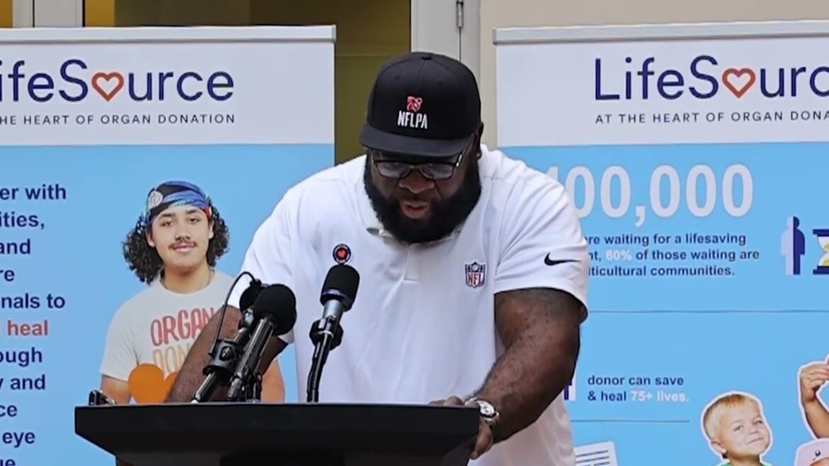 Ben williams speaks out about organ donation