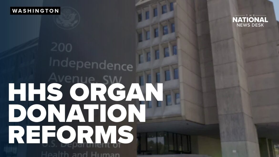 Dept. of health begins plans to reform the organ donation