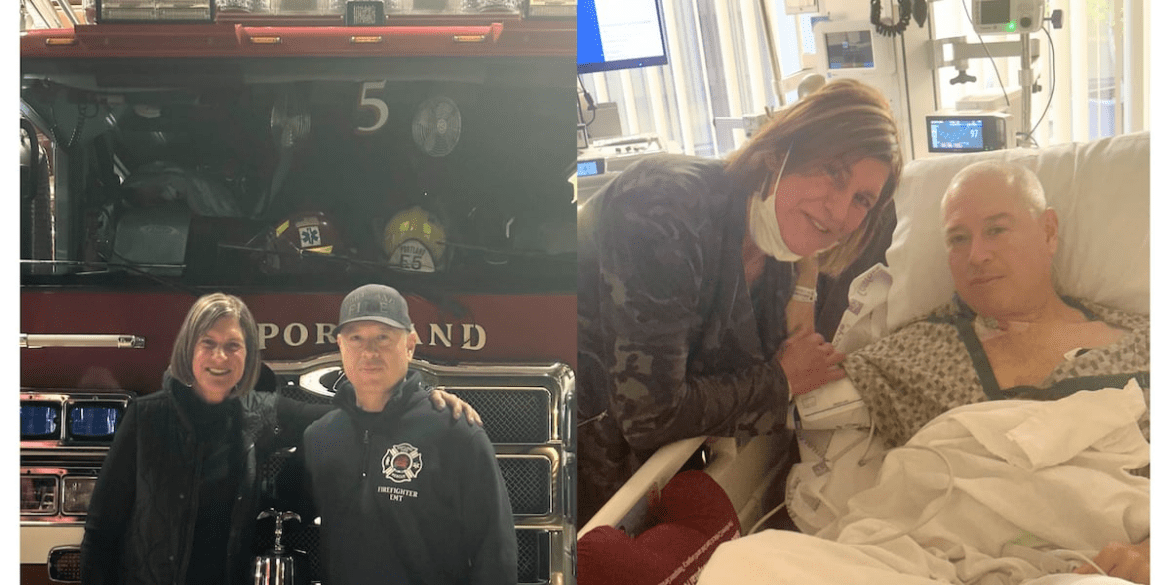 Retired nephrologist donates kidney to portland firefighter