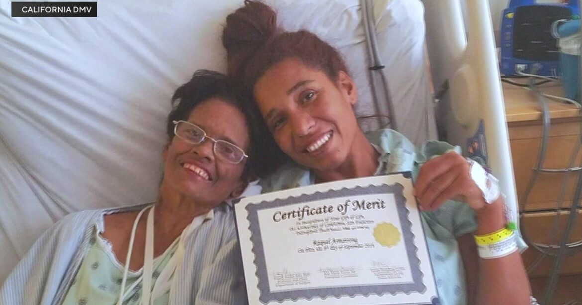 Stockton woman who donated 60% of liver to mother honored