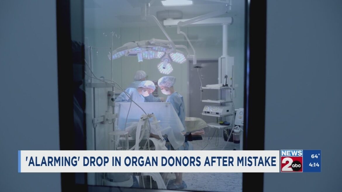 'alarming' drop in tennessee organ donors