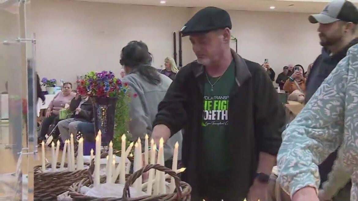 Ceremony held to honor organ and tissue donors, recipients, and